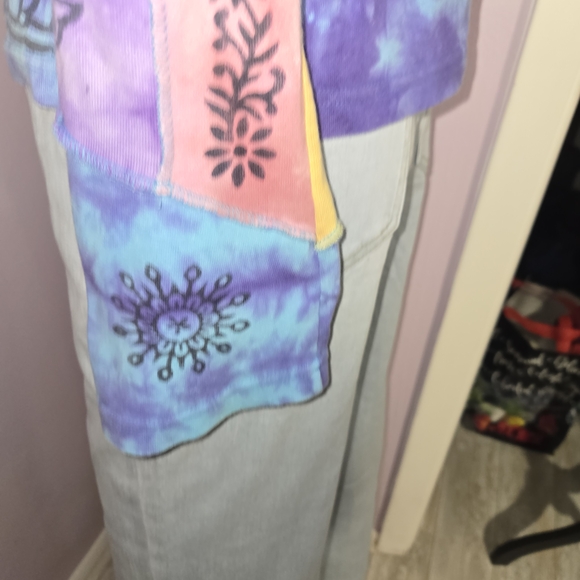 Colorful Boho Long Sleeve Top - Picture 8 of 11